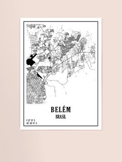 Coleção Mapas - Belém - Almai Store