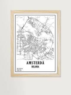 Coleção Mapas - Amsterdã na internet