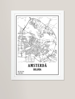 Coleção Mapas - Amsterdã - comprar online