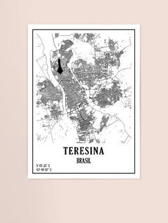 Coleção Mapas - Teresina - Almai Store