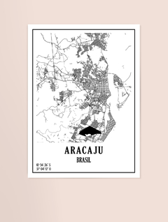 Coleção Mapas - Aracaju - Almai Store