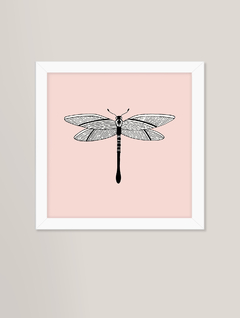 Quadro decorativo - libélula