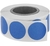 Etiquetas Circulares Azul 49 mm X 1000 - Buje: 40