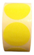 Etiqueta Ilustración Circular 3cm Amarillo x1000 unidades Buje 40 - comprar online
