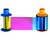 Ribbon Full Color Ymcko X 500 Impresiones Para Dtc1500 HID