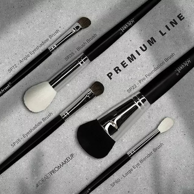 Idraet SP32 Face Shader Brush Brocha para Contorno Linea Premiun
