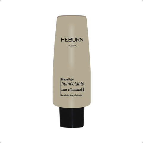 Heburn - Bb Cream Base Maquillaje Humectante con Vitamina E (35g)
