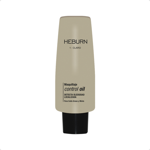 Heburn - Base Maquillaje Control Oil para Cutis Mixto y Graso (35g)