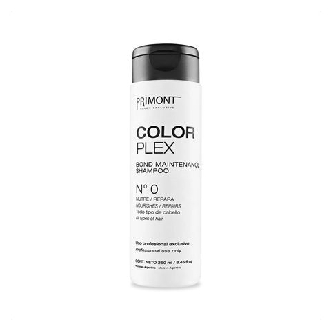 Primont - Color Plex Shampoo Bond Maintenance Nº0 Nutre y Repara (250ml)