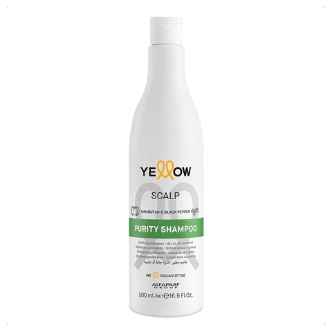 Yellow - Scalp Purify Shampoo Purificante Anticaspa Seca o Grasa (500ml)