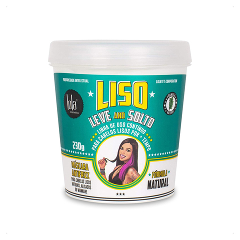 Lola - Máscara Anti Frizz Liso Leve and Solto (230g)