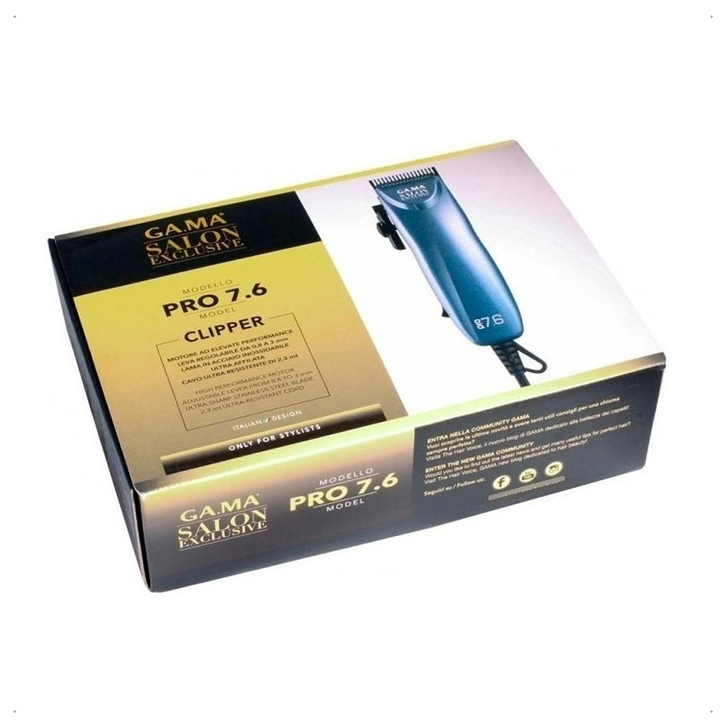Gama Salon Exclusive Maquina Corta Pelos Pro 7.6