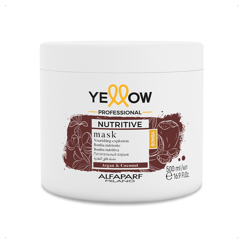 Yellow - Nutritive Máscara Nutrición para Cabellos Secos (500ml)