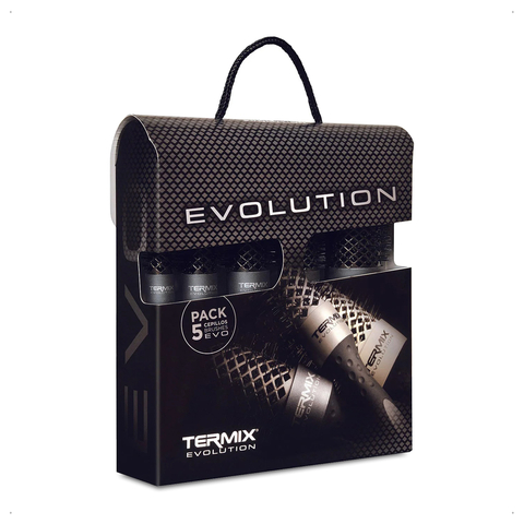 Termix Evolution - Pack Plus Cepillos Térmicos Cabellos Gruesos (5u)
