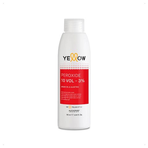 Yellow - Agua Oxigenada Estabilizada en Crema 10Vol. -3% Peróxido (90ml)