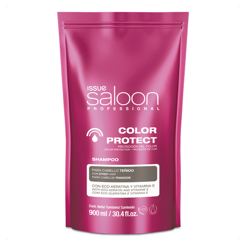 Issue Saloon Professional - Color Protect Shampoo para Cabello Tenido (900ml)