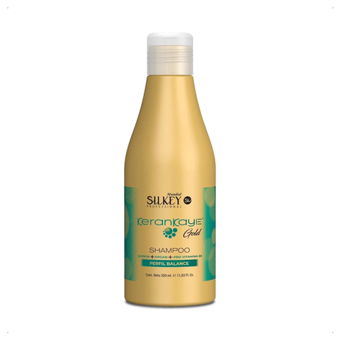 Silkey Kerankaye Gold - Shampoo Perfil Balance con Quinoa + Argán + Provitamina B5 (350ml)