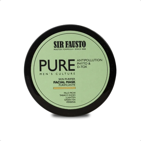 Sir Fausto - Facial Mask Pure Mascarilla Facial de Limpieza Purificante (100ml)