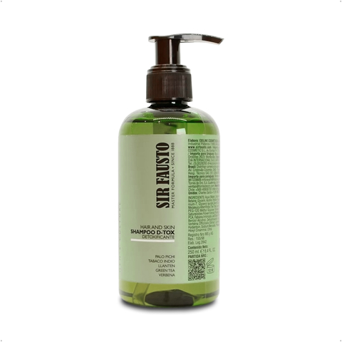 Sir Fausto - Shampoo D-Tox Pure Detoxificante Hair & Skin (250ml)