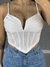 Cropped Corset Off White - comprar online