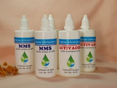 KIT MMS + ACTIVADOR Desinfectante x 100 ml c/u - La Boutique Saludable