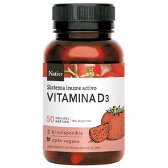 Natier Vitamina D3 50 Cap