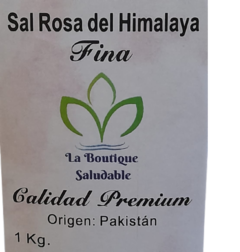 Sal Rosa Del Himalaya Fina Premium 1 Kg en internet