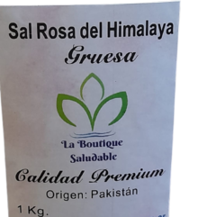 Sal Rosa Del Himalaya Gruesa Premium 1 Kg - comprar online