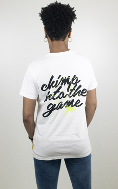 T-SHIRT CHIMP INTO THE GAME - OFF-WHITE // na internet