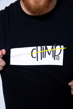 T-SHIRT CHIMP.co BLACK na internet