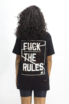 T-SHIRT FUCK THE RULES - Chimp.co