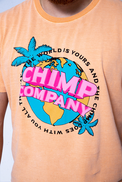T-SHIRT CHIMP AROUND THE WORLD na internet