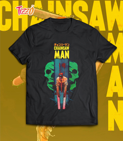 REMERA CHAISAW MAN CARATULA