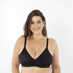 Sutiã sem Bojo Estruturado Plus Size Lenir em Microfibra (Ref:6023) - comprar online