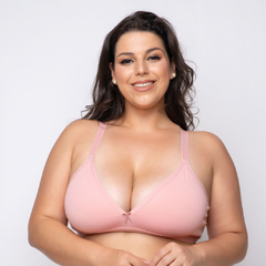 Sutiã sem Bojo Estruturado Plus Size Lenir em Microfibra (Ref:6023) - Thailú Lingerie Atacado