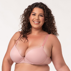 Sutiã com Bojo Estruturado Plus Size Josiane em Microfibra (Ref:6032) na internet