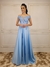 Vestido De Festa Mirela Azul Serenity - comprar online