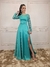 Vestido De Festa Condessa Verde Tiffany - loja online