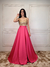 Vestido De Festa Evelyn Ouro Pink - comprar online