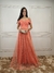 Vestido De Festa Siena Coral - loja online