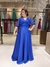 Vestido De Festa Mariana Paetê Plus Size Azul Royal - Lovissa Moda Festa