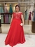 Vestido De Festa Raquel Vermelho Plus Size na internet