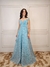 Vestido De Festa Adriana Azul Serenity - loja online