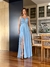 Vestido de Festa Alexandra Paetê Azul Serenity 2 - loja online