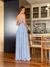 Vestido de Festa Alexandra Paetê Azul Serenity 1 na internet