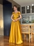 Vestido De Festa Cassia Dourado - loja online