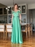 Vestido De Festa Cassia Verde Menta 2 - comprar online