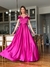 Vestido De Festa Cassia Fucsia 2 - comprar online