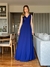 Vestido De Festa Celine Azul Marinho 2 / Oxford / Bic - comprar online