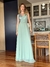 Vestido De Festa Celine Verde Menta 3 - comprar online